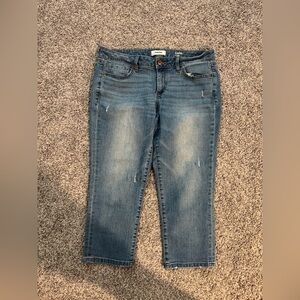 Sonoma Women's Cropped Jeans in Faded Blue 12P